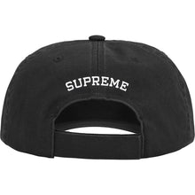Supreme SS26 Embroidered Money Logo 6-Panel Black