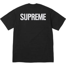 Supreme World Famous Tee Black