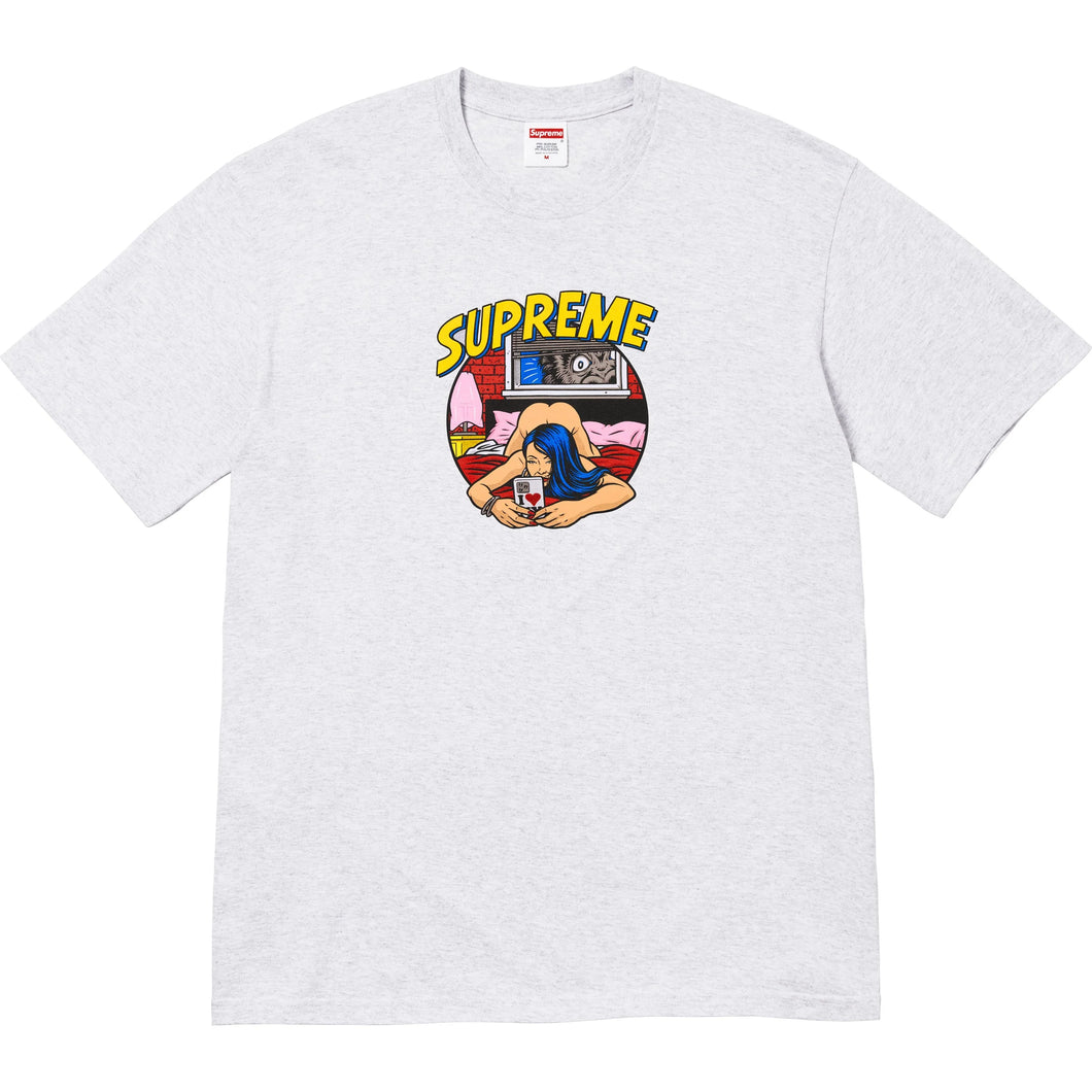 Supreme Bedroom Tee Ash Grey