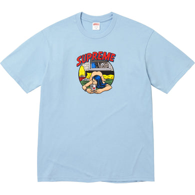 Supreme Bedroom Tee Powder Blue