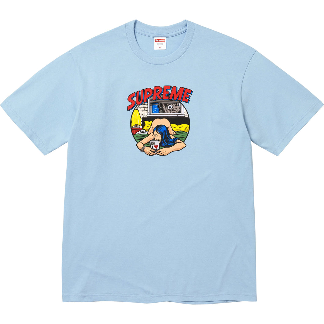 Supreme Bedroom Tee Powder Blue