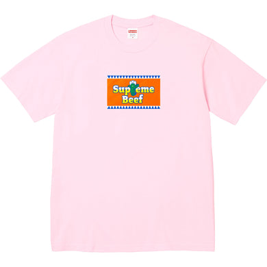 Supreme Beef Tee Light Pink
