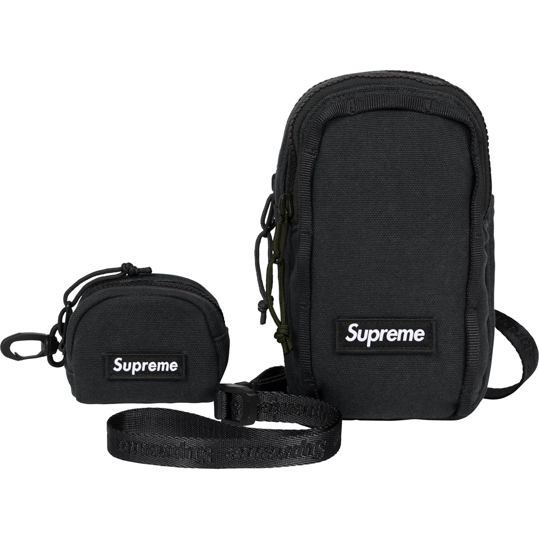 Supreme SS25 Camera Bag + Mini Pouch Black