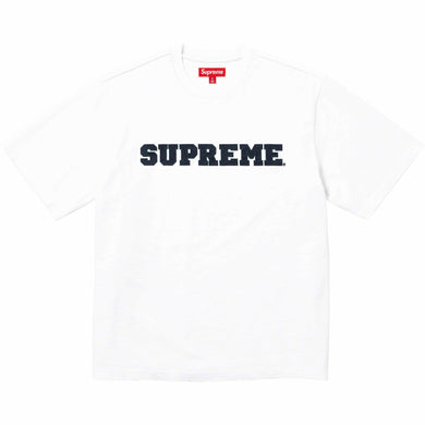 Collegiate S/S Top White
