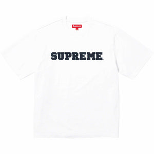 Collegiate S/S Top White