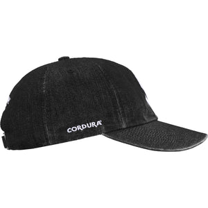 Supreme Cordura® Denim S Logo 6 Panel Black