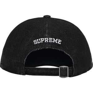 Supreme Cordura® Denim S Logo 6 Panel Black
