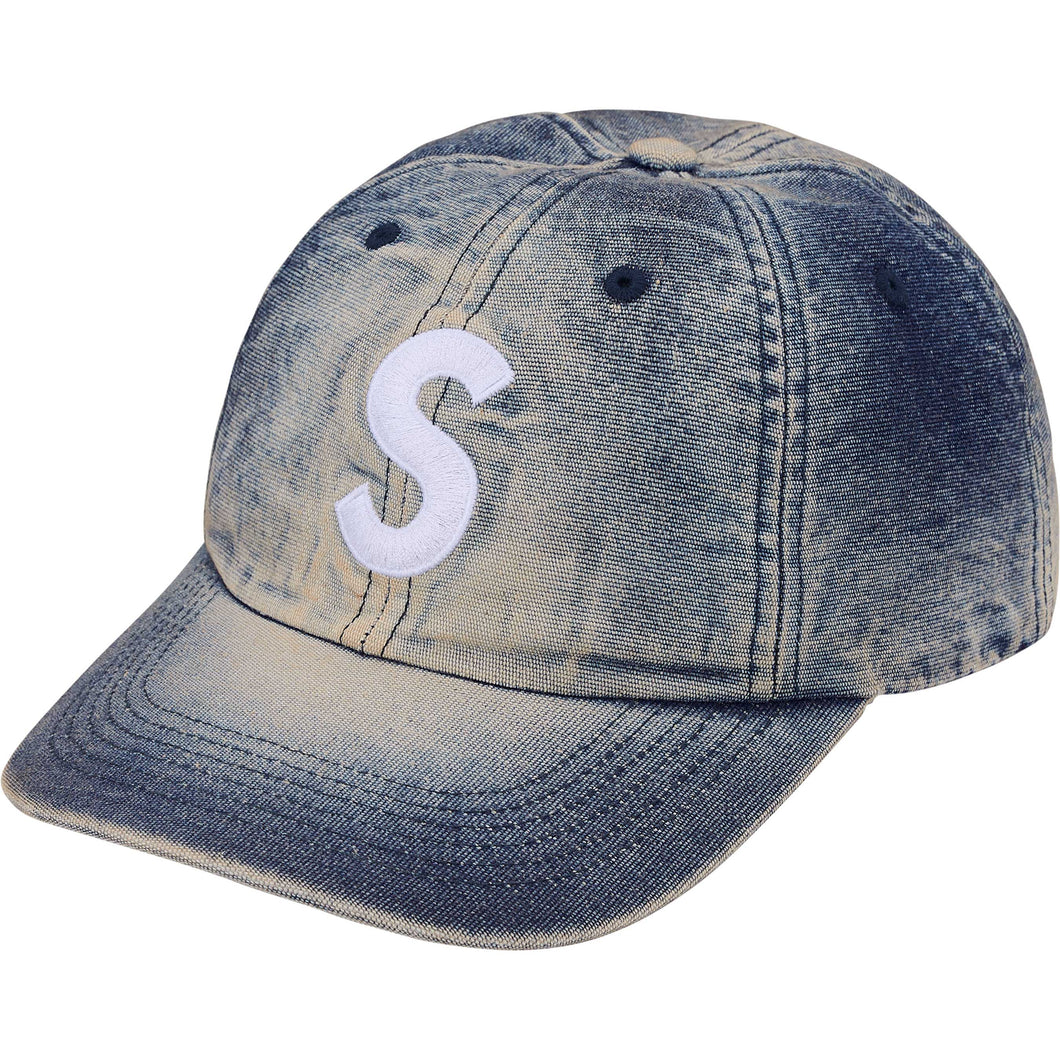 Supreme Cordura® Denim S Logo 6 Panel Blenched Indigo