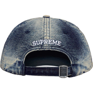 Supreme Cordura® Denim S Logo 6 Panel Blenched Indigo