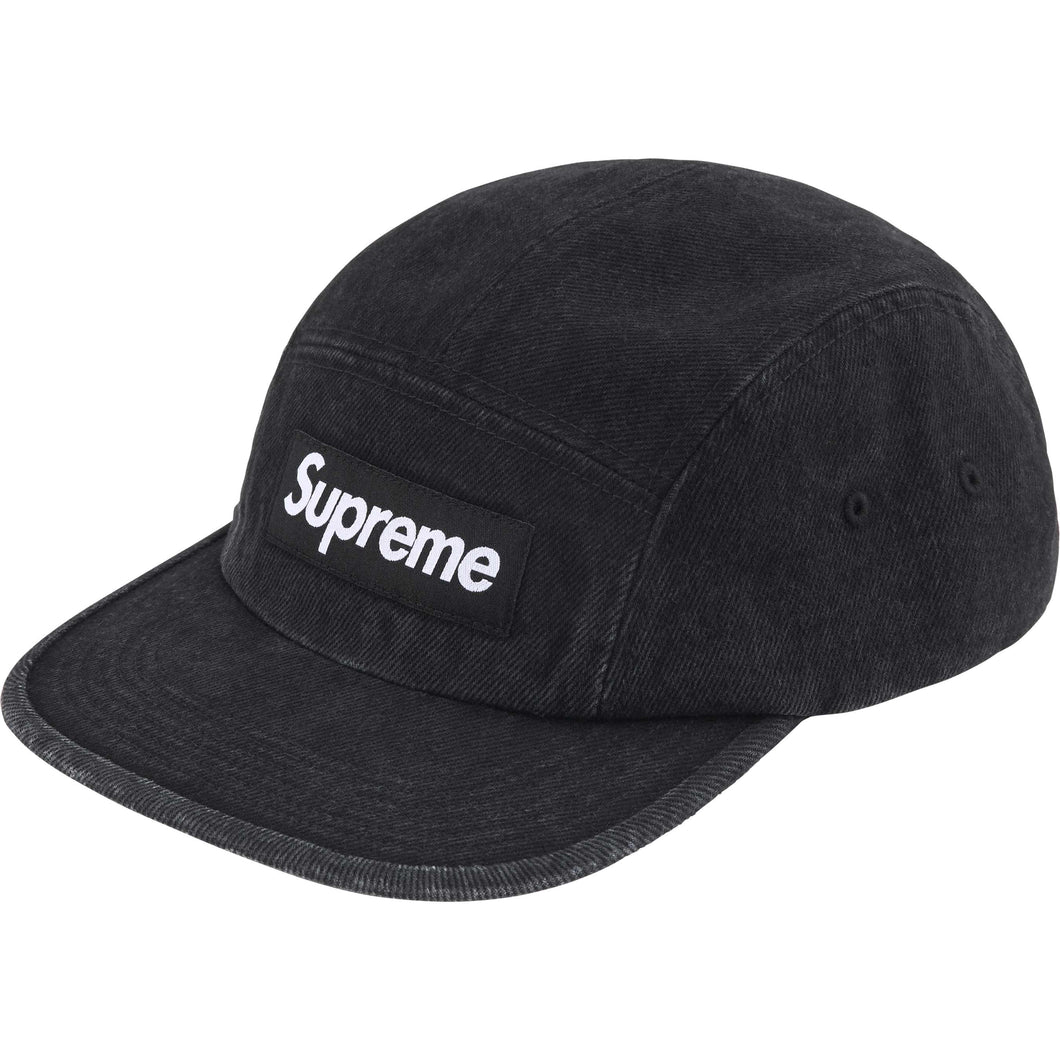 Supreme SS25 Denim Camp Cap Black