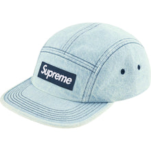Supreme SS25 Denim Camp Cap Light Washed Indigo