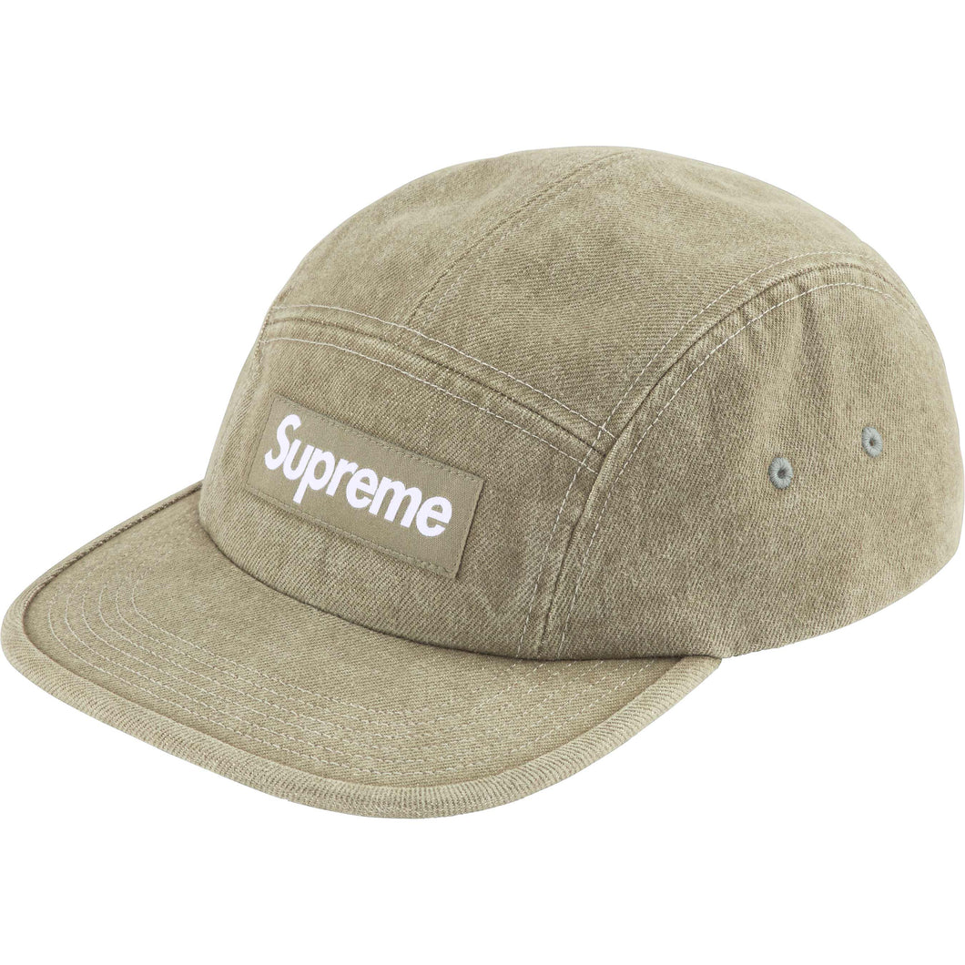 Supreme SS25 Denim Camp Cap Olive