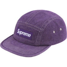 Supreme SS25 Denim Camp Cap Purple