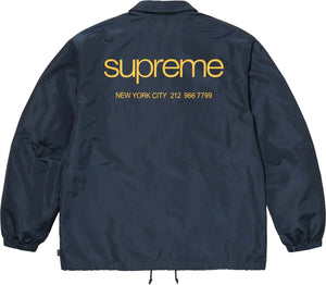 Supreme NYC Coaches Jacket Navy