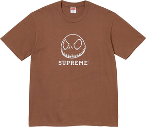 Supreme Skeleton Tee Brown
