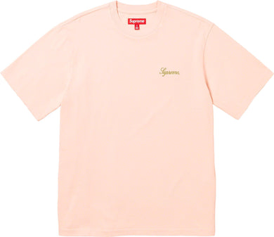 Supreme washed script ss top Rose