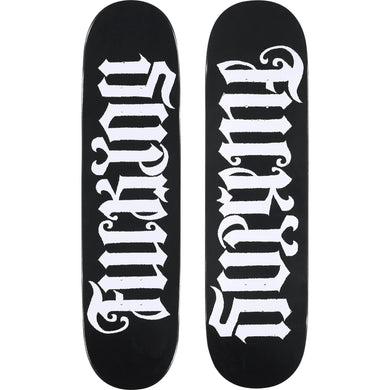 Supreme Ambigram Skateboard Black