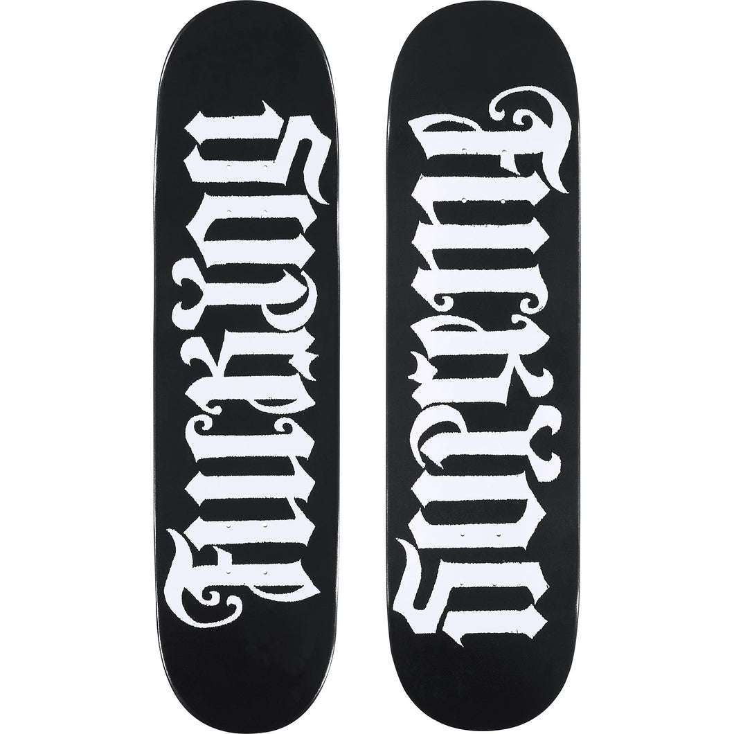 Supreme Ambigram Skateboard Black