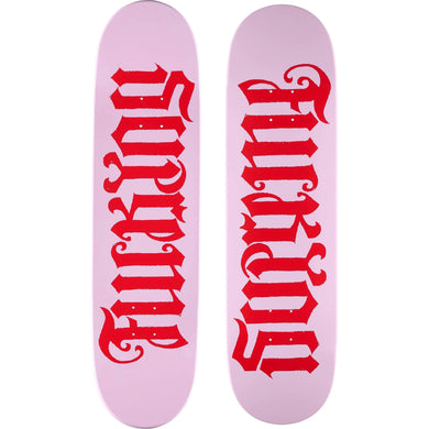 Supreme Ambigram Skateboard Pink