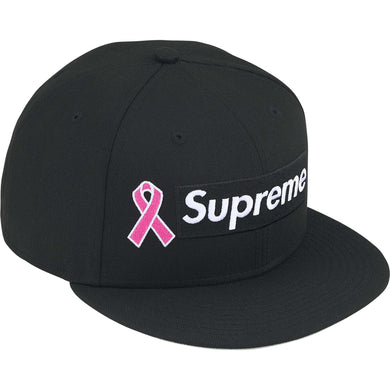 Supreme New Era Breast Cancer Awareness Box Logo Cap Black