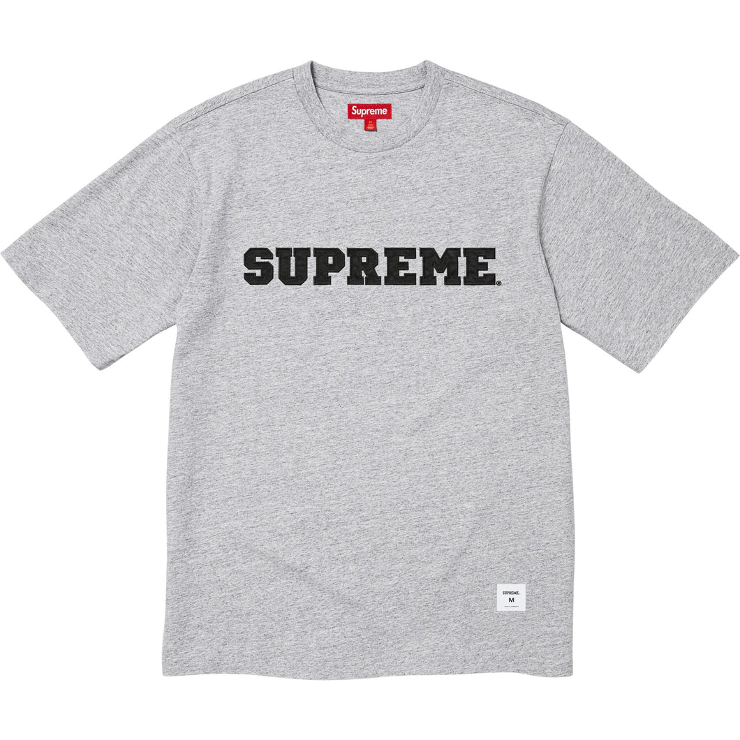 Supreme Collegiate Applique S/S Top Grey