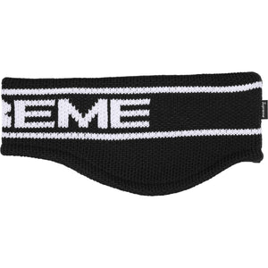 Supreme Contrast Logo Headband Black