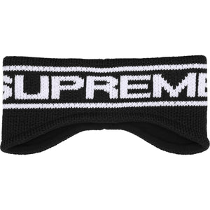 Supreme Contrast Logo Headband Black