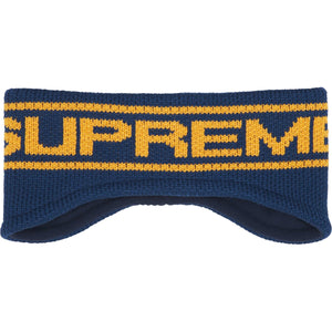Supreme Contrast Logo Headband Navy