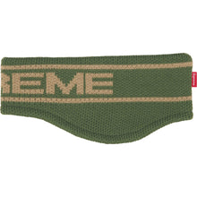 Supreme Contrast Logo Headband Olive