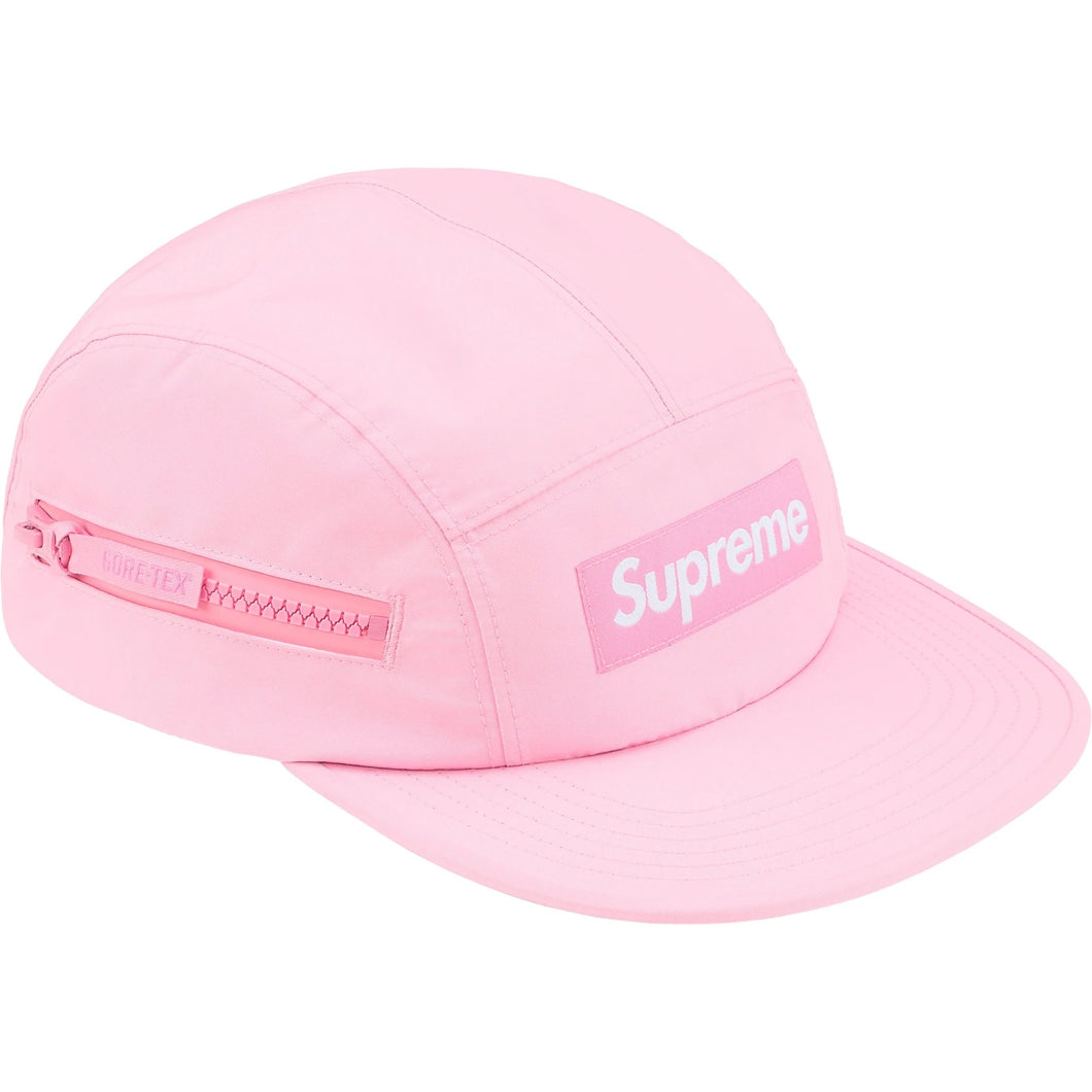 Supreme Gore Tex Zip Pocket Camp Cap Pink