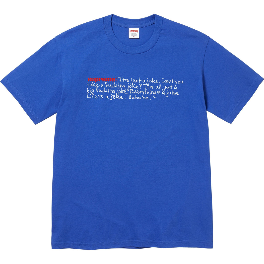Supreme Joke Tee Royal