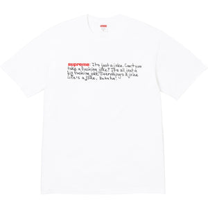 Supreme Joke Tee White