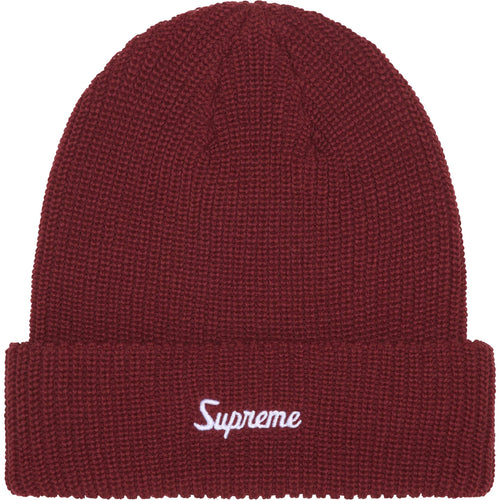Supreme Loose Gauge Beanie Cardinal
