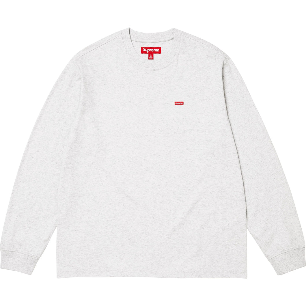 Supreme FW25 Small Box LS Tee Ash Grey