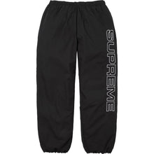 Supreme Spellout Embroidered Ripstop Track Pant Black