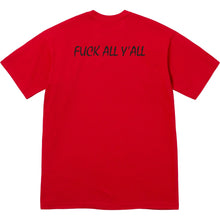 Supreme Split Tee Red