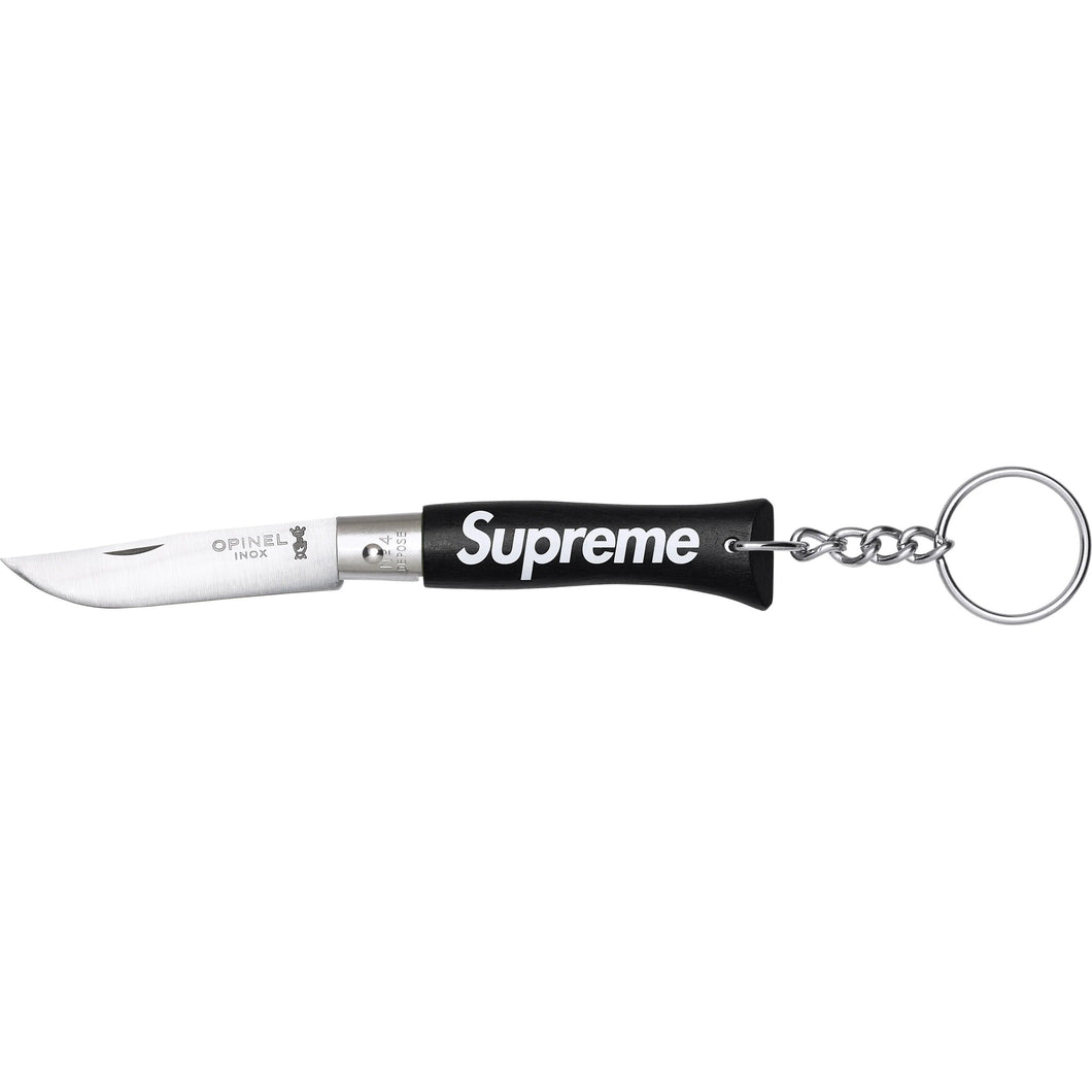 Supreme® Opinel® NO. 4 Knife Keychain Black