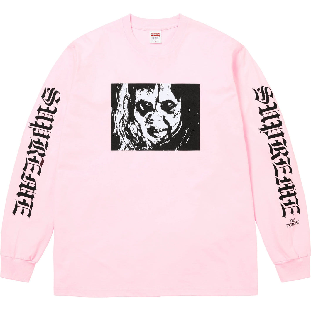 Supreme The Exorcist Mother LS Tee Pink