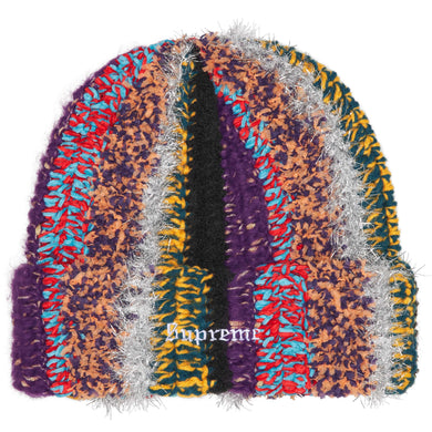 Supreme Tinsel Stripe Beanie Multi Color