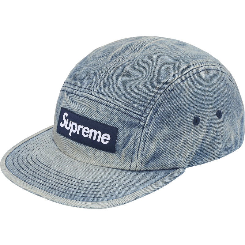 Supreme Washed Chino Twill Camp Cap (25… Supreme Camp Cap jasnoniebieski - kup w Hypenedz
