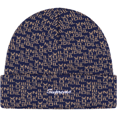 Supreme Fuck Off Beanie Navy