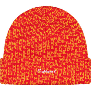 Supreme Fuck off Beanie Red