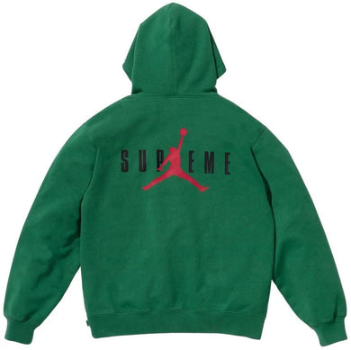 Supreme® Jordan® Hooded Sweatshirt Green