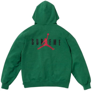 Supreme® Jordan® Hooded Sweatshirt Green