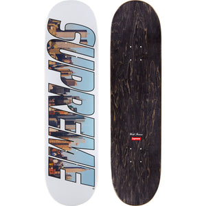 Supreme Gotham Skateboard White