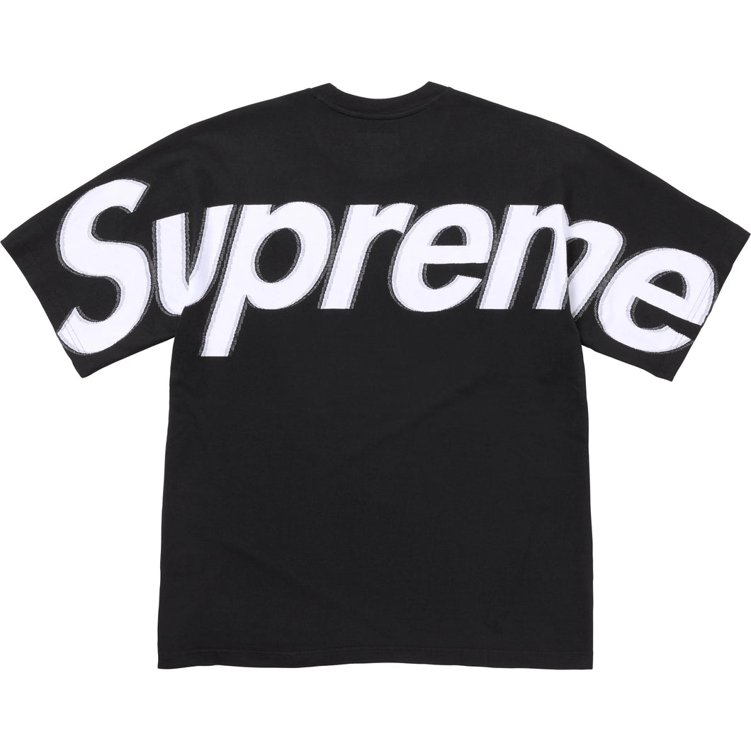 Supreme Intarsia S/S Top Black