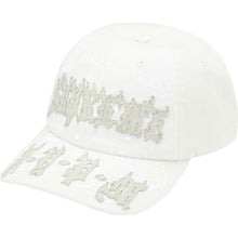 Supreme Leather Applique 6 Panel White