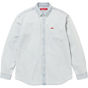 Supreme FW25 Small Box Denim Shirt Light Indigo