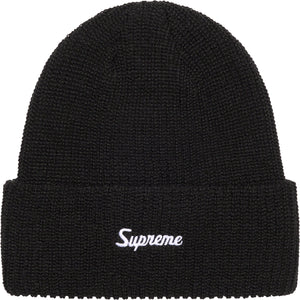 Supreme Loose Gauge Beanie Black