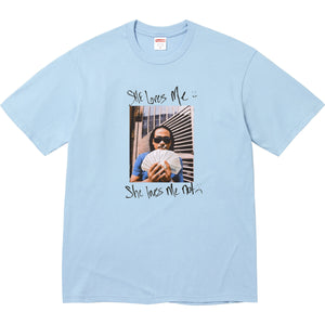 Supreme Max B Tee Powder Blue